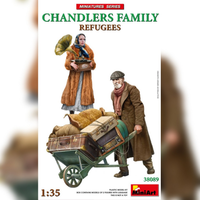 Refuges Chandlers Family Kit 1:35 Miniart Kit Figure Militari -D- Neues Modell