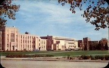 University of Wyoming Laramie Wyoming vintage postcard w130