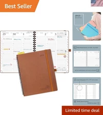 2026 Planner Large - 8.5" x 10.5" with Hourly Schedule, Vertical Layout - 202...