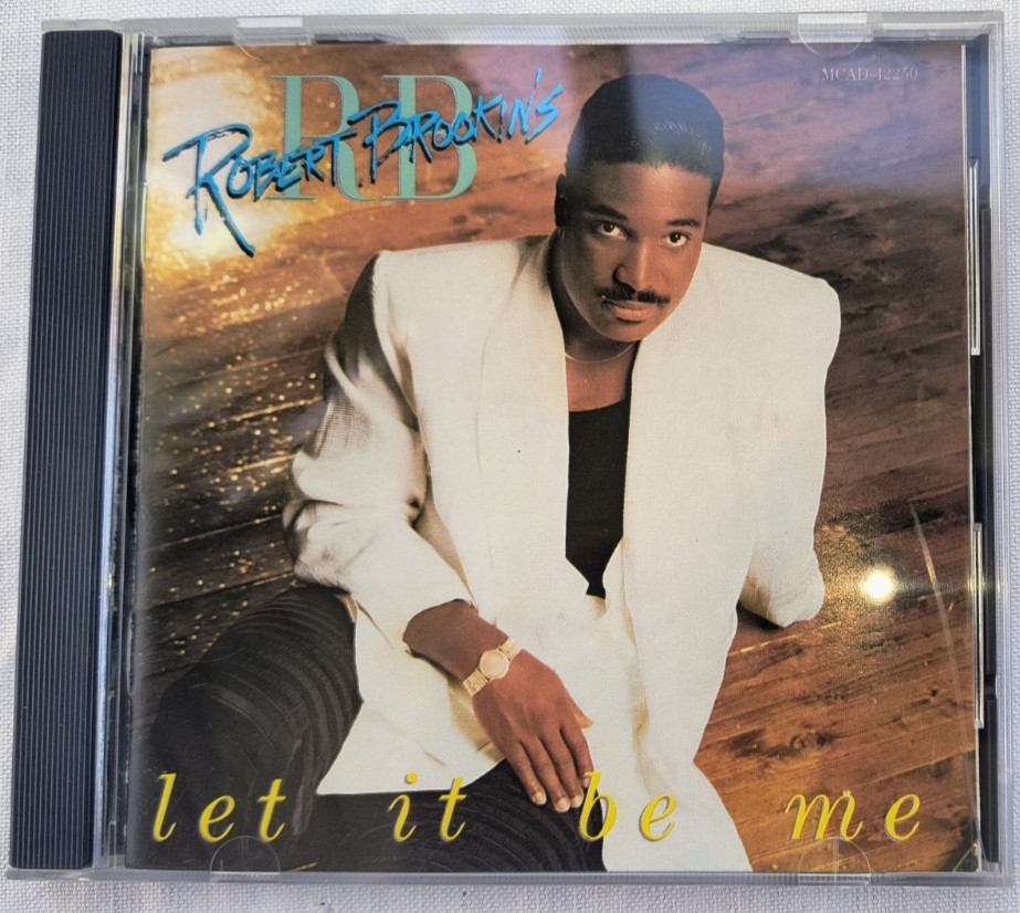 ROBERT BROOKINS ""LET IT BE ME"" RARE 1988 USA CD EX CONDITION NEW JACK SWING