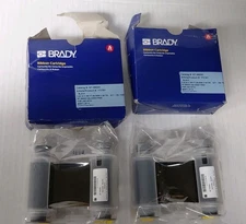 2-Pack, Brady Label Printer Ribbon Cartridge M7-R6000, 2" x 150 ft, (Box Damage)