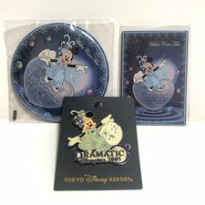 Tokyo Disney Resort Minnie Pin Pinback button Magnet Dramatic TDS From Japan TDR