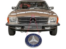 Alu Emblem Motorhaube Mercedes R107 1078800088 Alu Emblem Motorhaube Mercedes R107 1078800088