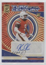 2024 Panini Donruss Elite Turn of the Century Red 24/49 Kamren Kinchens Auto 4g8