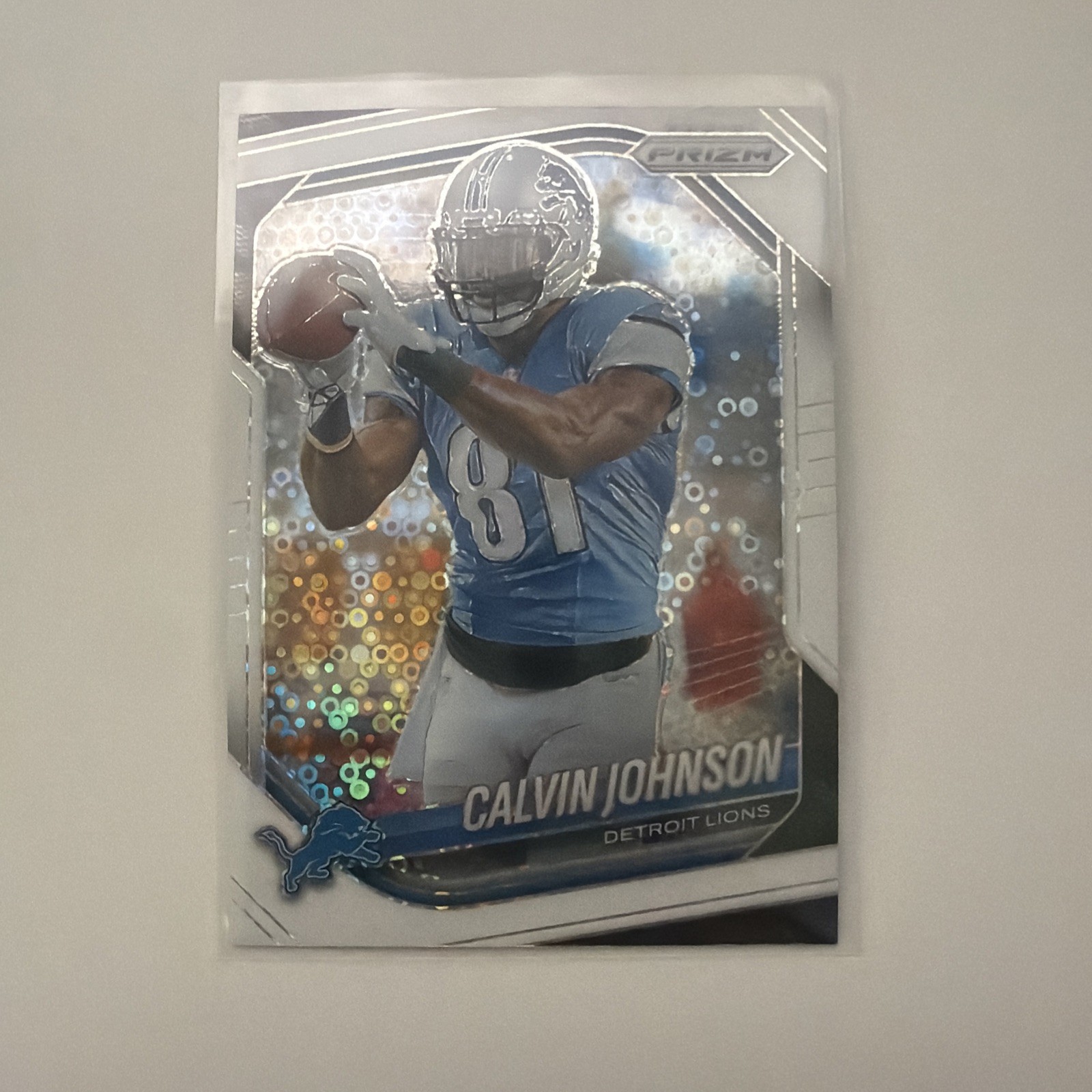 2025 Panini Prizm - Calvin Johnson #111 White Disco Prizm