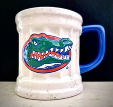 University Of Florida GATORS Column-Style Large-Size Mug! CHOMP! CHOMP! Must See