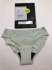 Knix Women  s Super Absorbency Leakproof Bikini Panties Sz XS Sea Foam
