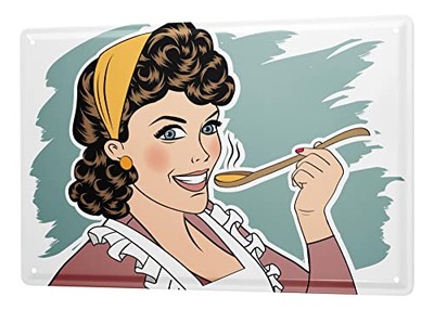 LEotiE SINCE 2004 Tin Sign Retro - Vintage Metal Poster for Dining Room -