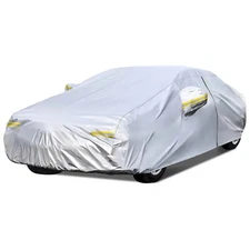XL Universal Full Sedan Car Cover In/Outdoor Sun UV Snow Dust Resistant Protect