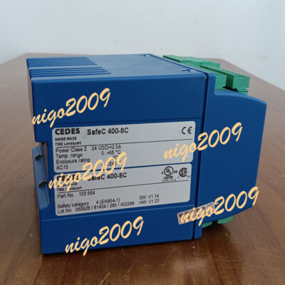 100% Tested CEDES SafeC 400-8C Safety Controller 103 564 180-days