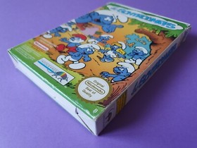 LES SCHTROUMPFS / Nintendo NES PAL B FAH / Infogrames + BOITIER PROTECTION