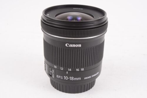 Canon EF 10-18mm f/4.5-5.6 IS STM Wide Angle Zoom Digital Camera Lens #T-01194