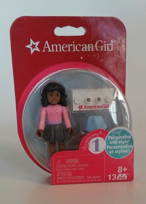 MEGA BLOKS American Girl #7 Mini Doll 13 Pcs Series 1 New 8+ 