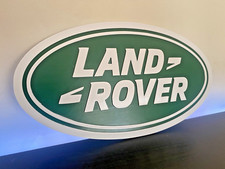 Large 13” Land Rover Wall Logo Man Cave Garage