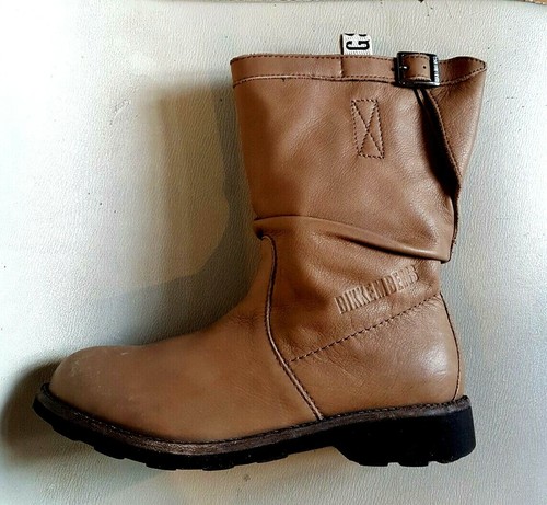 BIKKEMBERGS DONNA STIVALI al polpaccio in pelle morbido UK 5/38.- RRP £ 250  | eBay