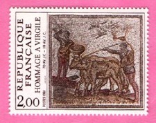 FRANCE - 1981 - YT2174**MNH - HOMMAGE A VIRGILE - MOSAIQUE - COTE 2€
