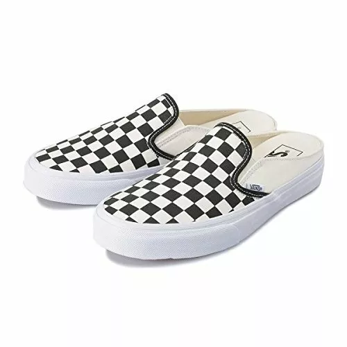 Vans checkerboard classic slip-on with original box... - Depop