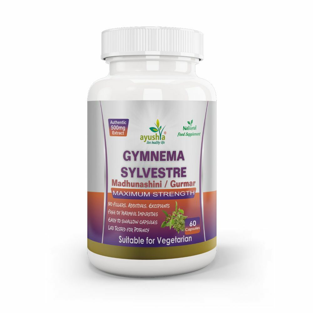 Gymnema Sylvestre (Gurmar) Capsule 500mg High Strength Vegan Capsule