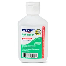 BOX OF 12: Equate Itch Relief Gel Extra Strength 4oz bottles