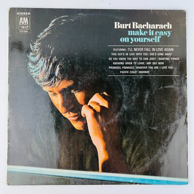 Burt Bacharach   Make It Easy On Yourself Vinyl LP Record Album IMPORT 212 069