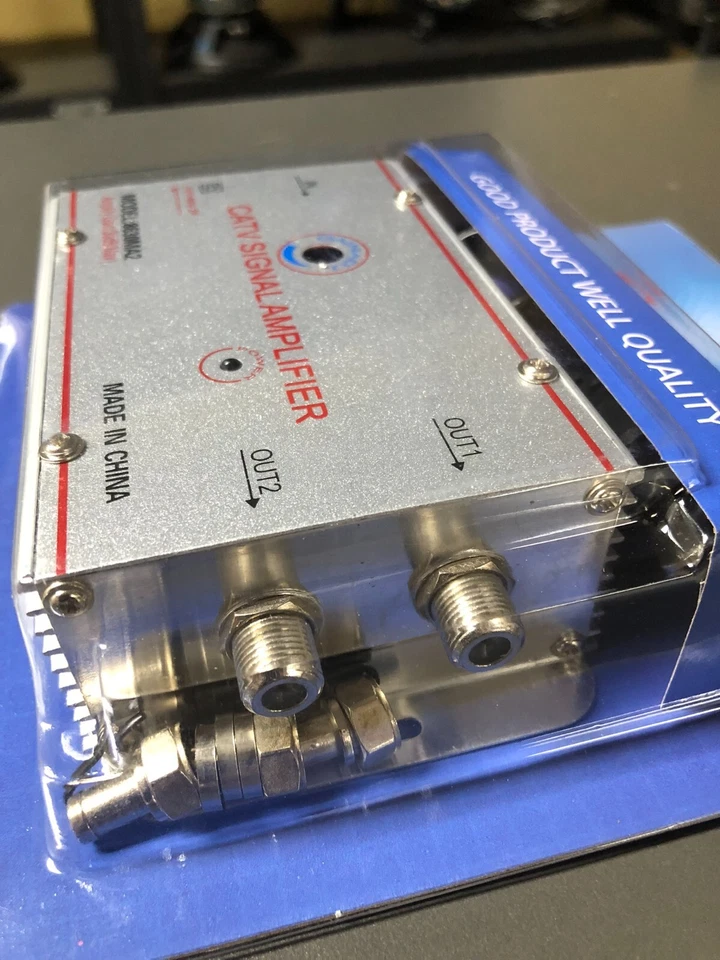 30dB HDTV Antenna Amplifier Signal Booster TV High Gain Channel Boost VHF UHF - Image 2 of 4