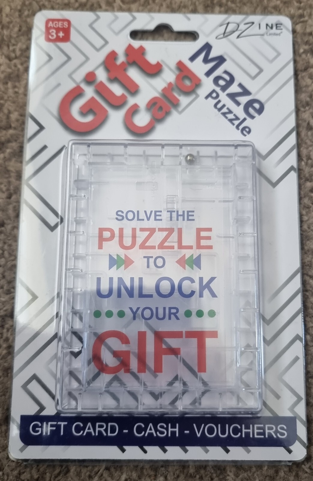 Gift Card Maze Puzzle Brand New Ideal Gift Can House Bank Notes/Gift Cards  | Ebay