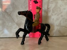 Vintage WW I Lead Soldier On Parade Horse