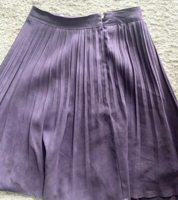🟣 Profile Women's Purple Japanese Pleated Skirt Size 38 - 714 | eBay