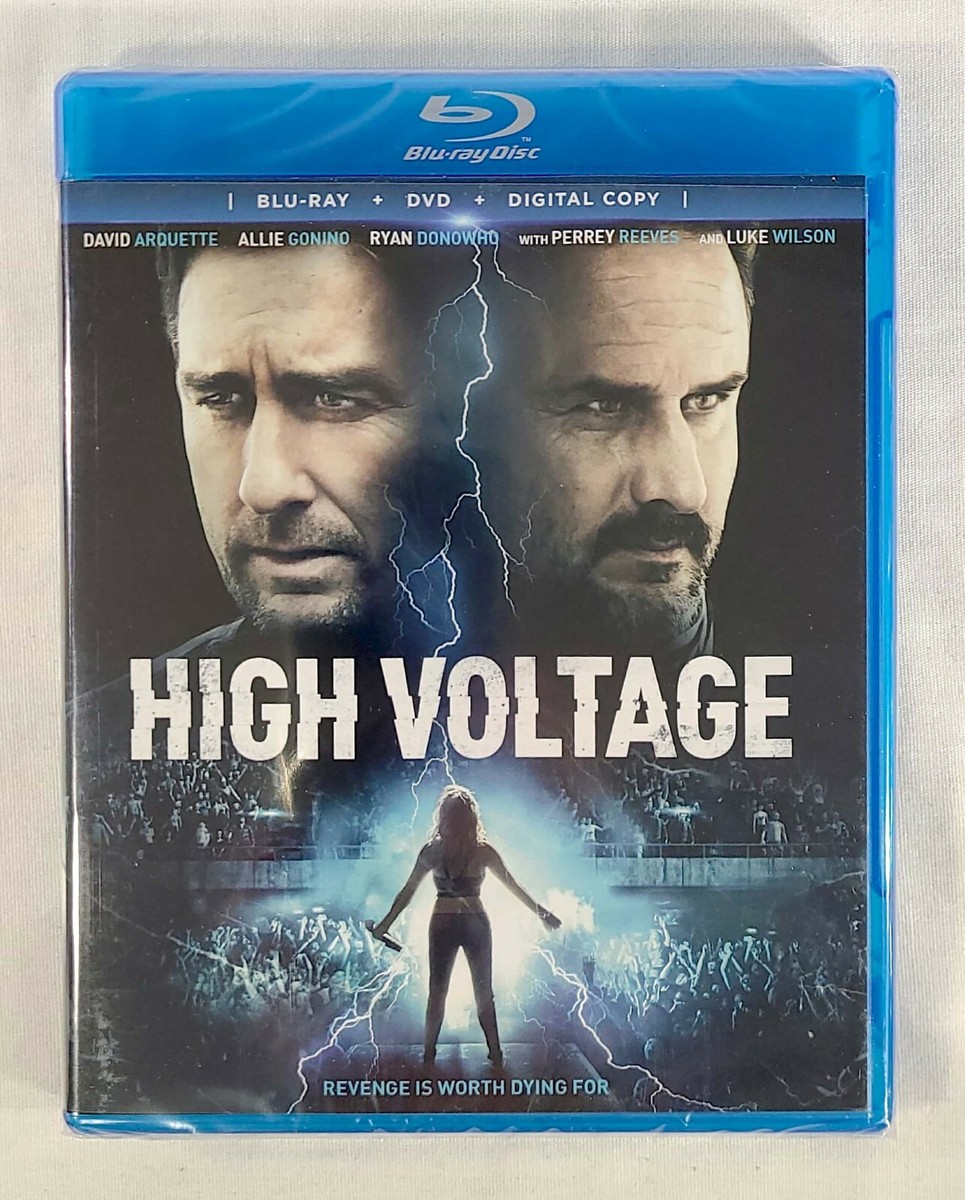 High Voltage 2018 (Blu-ray + DVD) Thriller Movie David Arquette