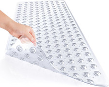 Alfombrilla de ba o antideslizante de 40 x 16 pulgadas