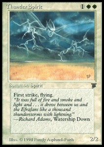 Thunder Spirit [Legends] Magic: The Gathering