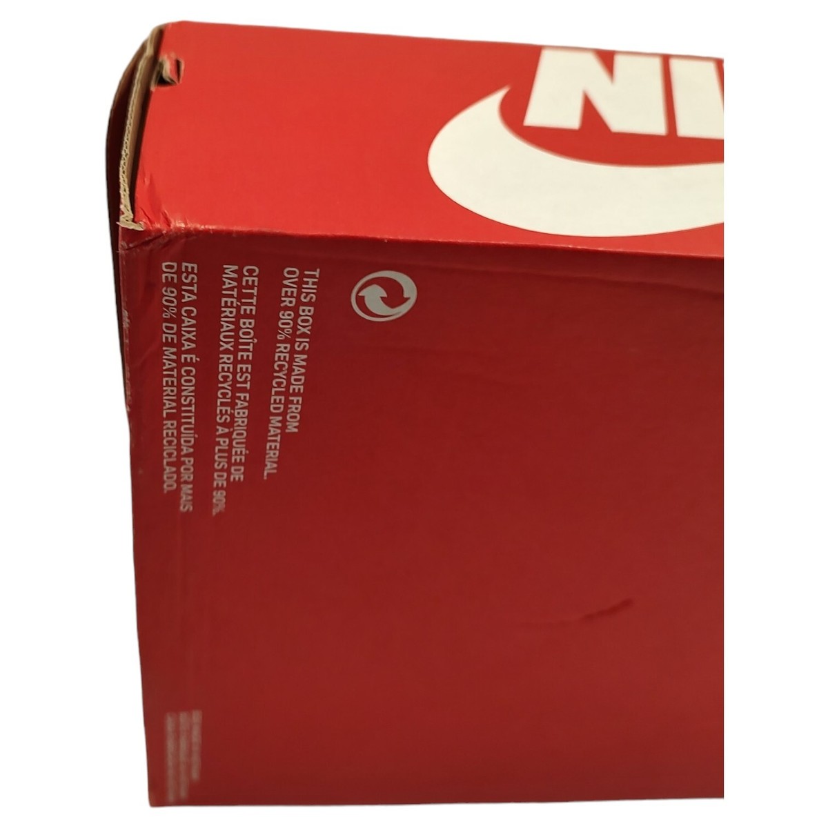 EMPTY SHOE BOX Nike Dunk Low Retro Size 10 Fossil Rose DH7577001