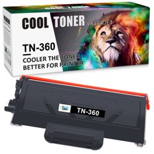 1PK TN360 Toner Cartridge For Brother HL-2140 2170W MFC-7340 7840W Printer