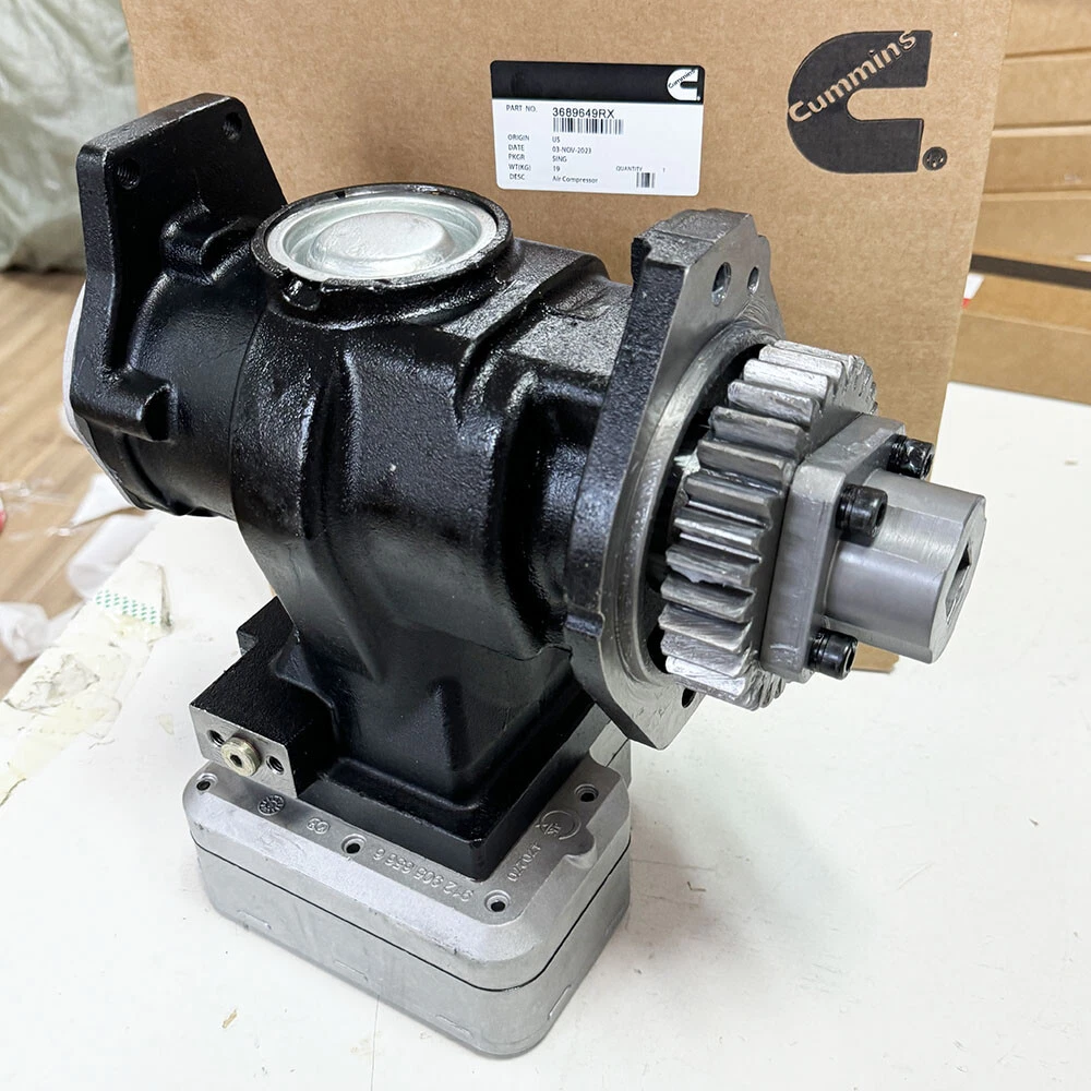 まる③ Cummins Isx15 1 Cylinder Air Compressor 3689649 OEM for sale