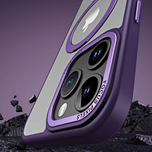 For iPhone 16 Pro Max 15 14 13 12 Hybird Case Cover With Hidden Magnetic Stand - Picture 11 of 21