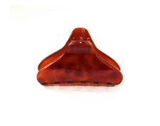 Belle Le Paris French Hand-Painted Glossy Claw Celluloid Jaw Hair Clip P50