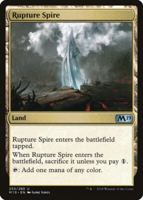 Rupture Spire [Core Set 2019] Magic MTG