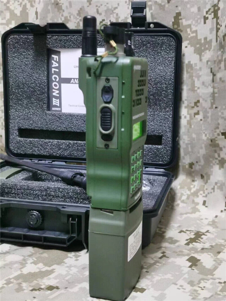 ¡ENVÍO A ESTADOS UNIDOS! Radio FM portátil multibanda GPS Walkie Talkie HARRIS TCA/PRC-152A 15W Foto 2 de 4