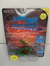 Star Trek The Next Generation Innerspace Series Klingon Bird-of-Prey Playset NIB