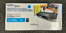 Brother Genuine TN-339 Cyan Extra High Yield Toner Cartridge - Cartridge sealed