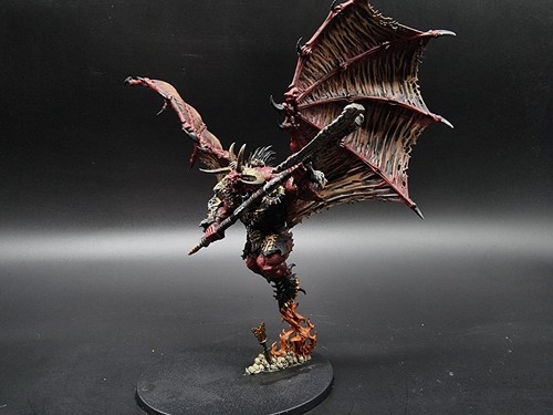 Warhammer 40k AoS Bloodthirster insensate rage pro painted ready to ship - Bild 3 von 5