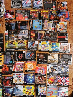 Jaquettes Avant PS1 PAL Multilangue Pour Mega Man, Castlevania, Kula World, Etc. - Occasion