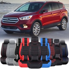 Deluxe Car Seat Covers 25-seats Cushion Frontrear For Ford Escape Xlt Xls Se