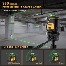 PREXISO 100Ft 360 Laser Level Line Laser w/Tr...