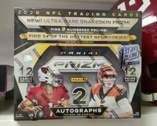 2020 Panini Prizm Football 1st Off The Line (FOTL) Hobby Box Factory Sealed