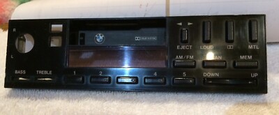 Vintage BMW OEM Alpine CM5804 Front Panel