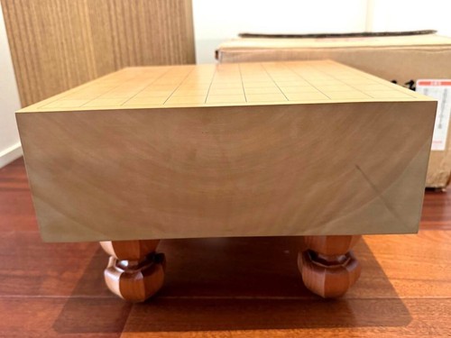 High Grade Shogi Board Japanese Wooden Chess Board + Koma Piece &Stand FS Unused - Picture 6 of 16