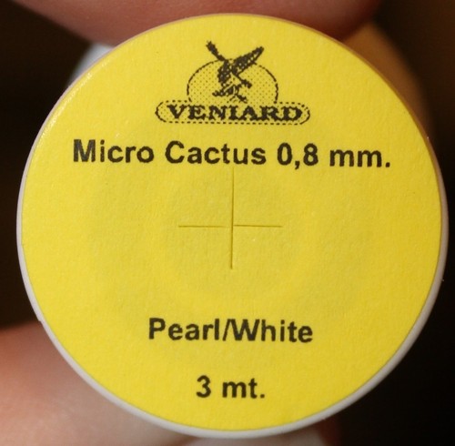 fly tying veniard micro cactus chenille pearl white
