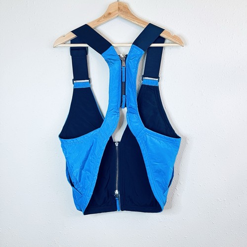 Free People Movement Outdoors Pursuit Utility Women’s Blue Vest OS NEW - Picture 7 of 12