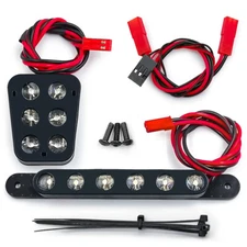 FLYXM RC LED/COB Light Kit Front & Rear Lights for 1/6 Tra-xxas XRT 8S RC Buggy